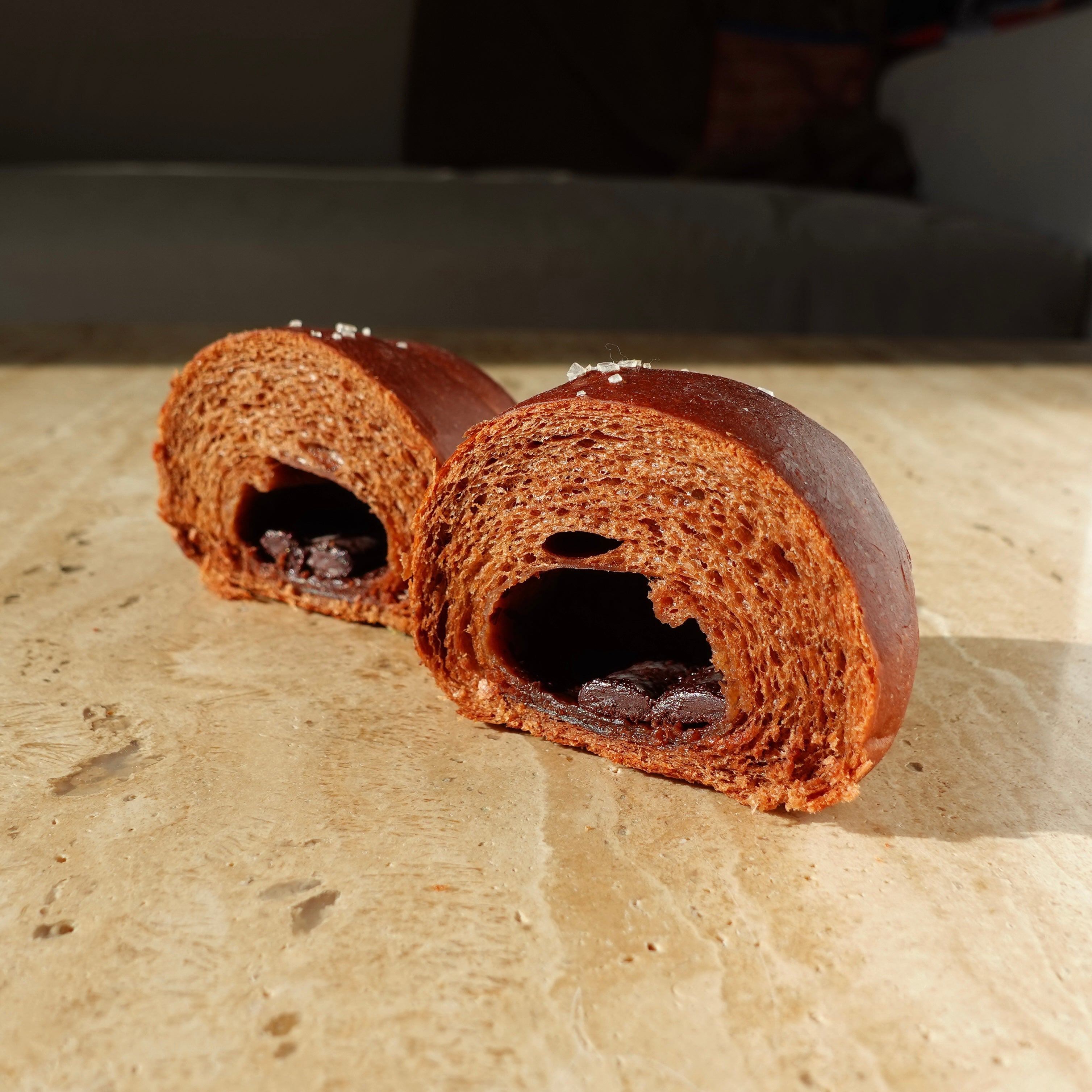 Double Chocolate Salt Bread