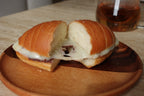 Mochi and Red Bean Paste Salt Bread