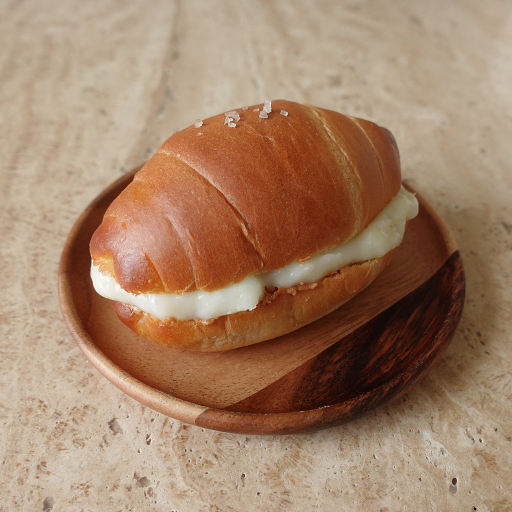 Mochi and Peanut Butter Salt Bread