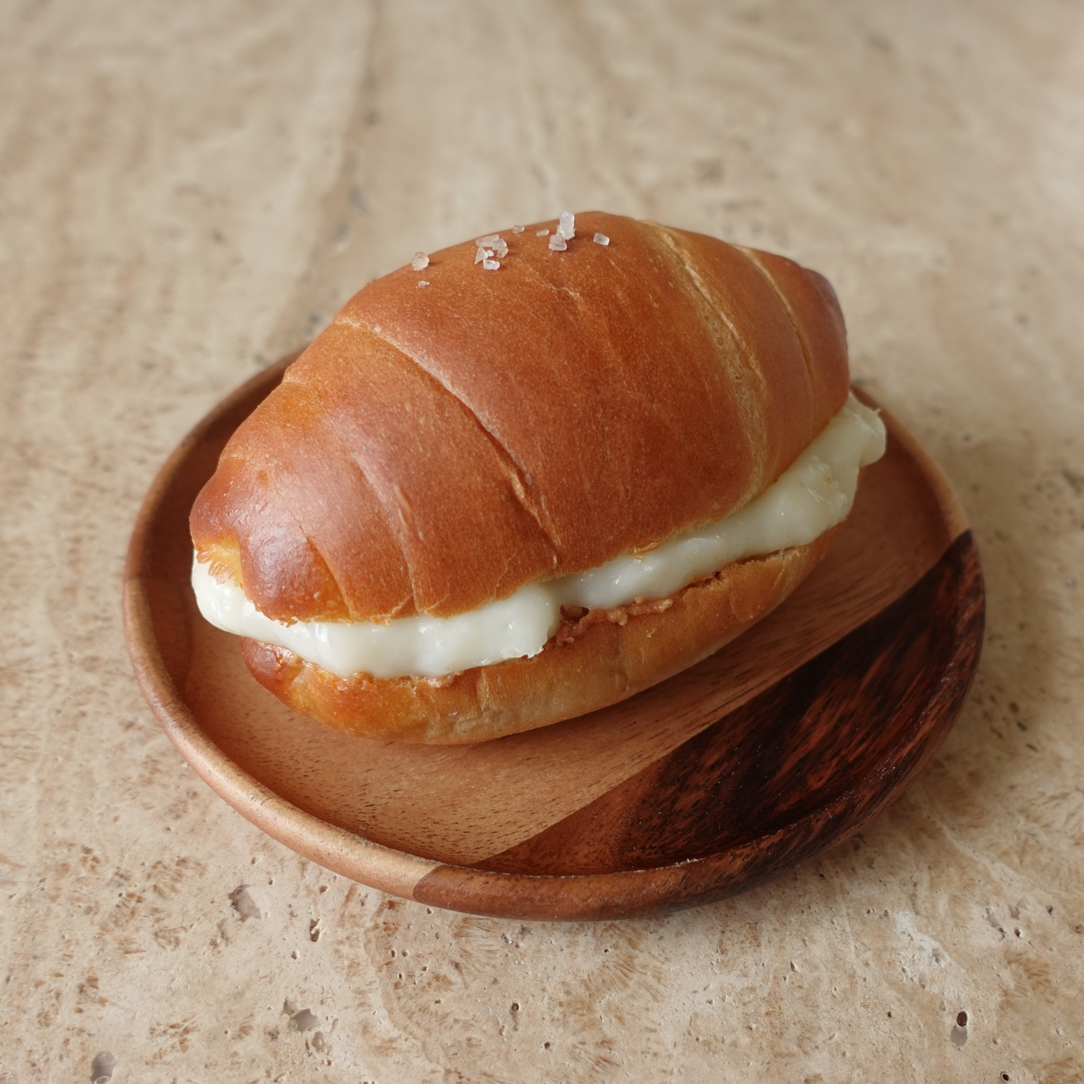 Mochi and Peanut Butter Salt Bread