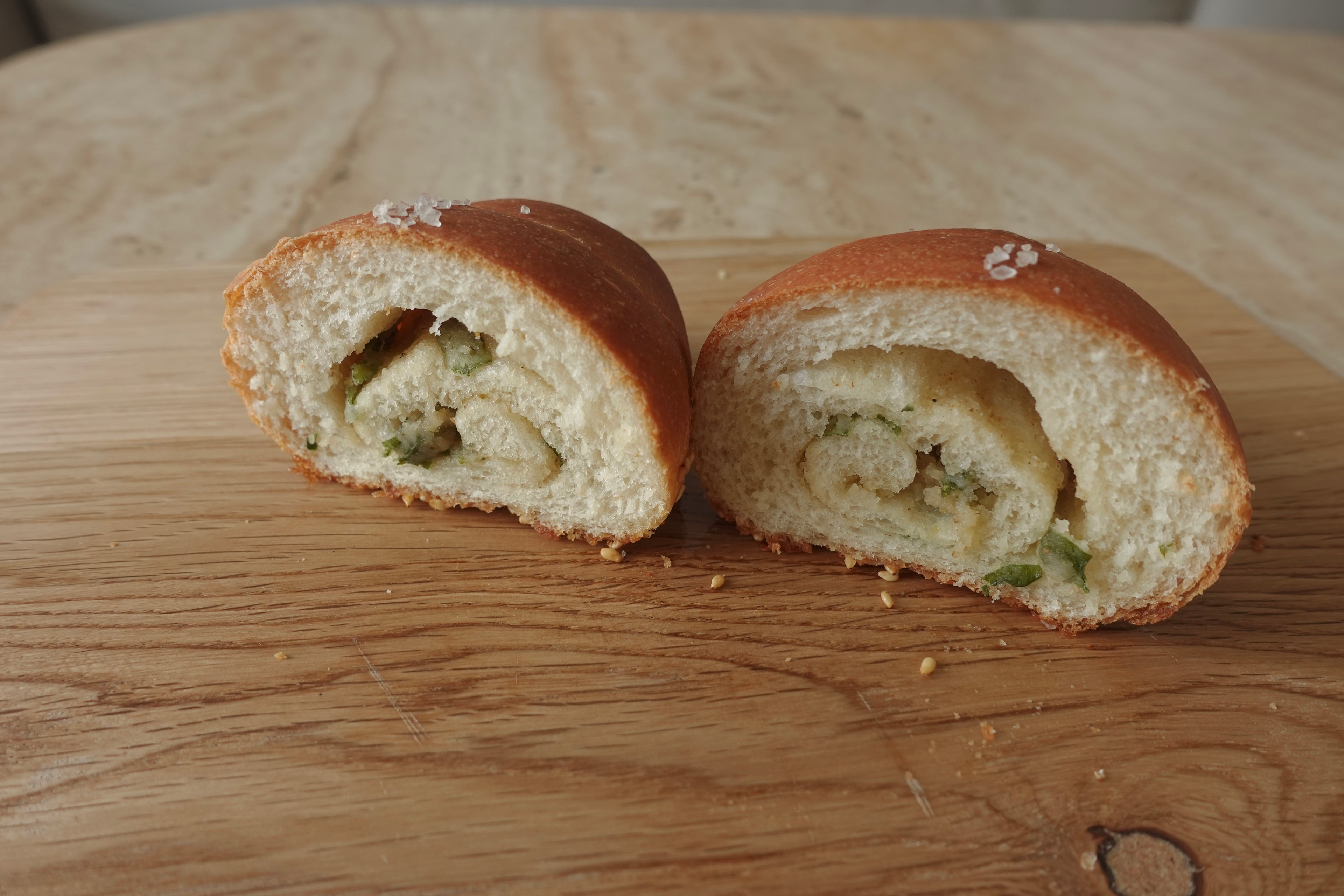 Scallion Pepper Salt Bread