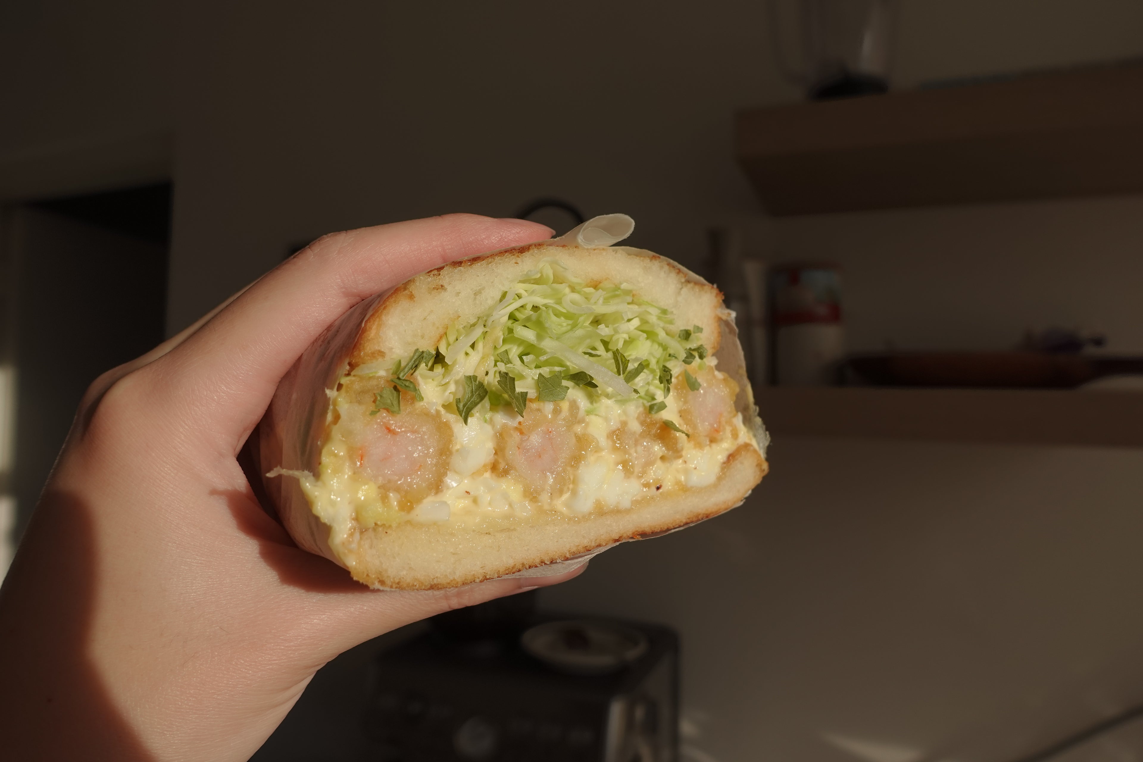 [Pick up only] Shrimp Tempura Egg Salad Sando